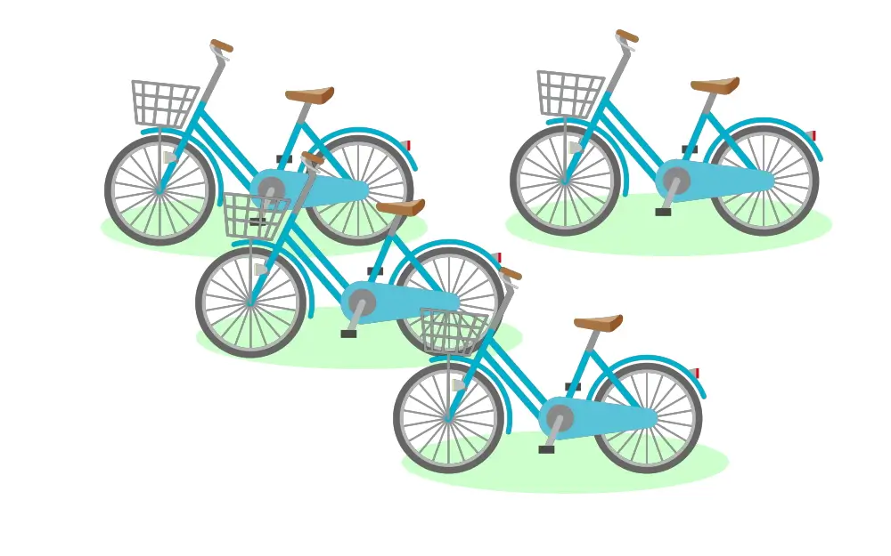 無料貸し出し自転車