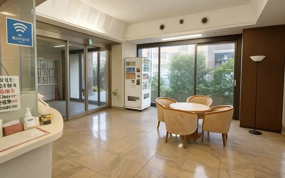 ミールズ新大阪-フロントとロビー(イメージ画像)